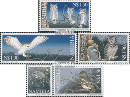 Namibia - Südwestafrika 937-941 (kompl.Ausg.) Postfrisch 1998 Einheimische Eulen - Namibia (1990- ...)