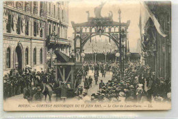 76 - Rouen - Millénaire Normand 1911 - Cortège Historique Du 11 Juin - Le Char Du Lance-Pierre - Animée - CPA - Etat Car - Rouen