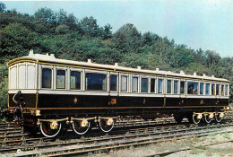 Trains - Royal Saloon - London And North Western Raiiway - Grand Junction Raiiway - Locomotive Columbine - CPM - Voir Sc - Trains