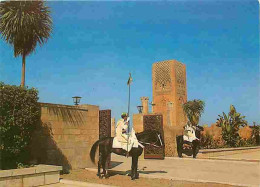 Maroc - Rabat - Le Mausolée Mohammed V - L'entrée - La Tour Hassan - Chevaux - Carte Neuve - CPM - Voir Scans Recto-Vers - Rabat