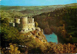 03 - Chouvigny - Le Château Féodal Dans La Vallée De La Sioule - Carte Dentelée - CPSM Grand Format - Voir Scans Recto-V - Other & Unclassified