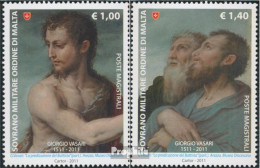 Malteserorden (SMOM) 1163-1164 (kompl.Ausg.) Postfrisch 2011 Die Predigt Des Täufers - Malte (...-1964)