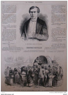 M. Dufaure, Ministre De L'intérieur - Paris, Le Marchand De Volailles      - Page Original - 1871 - Historische Dokumente