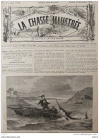 L'espadon Du Port-Blanc (Morbihan) - Page Original 1871 - Historische Dokumente