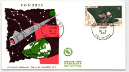 Komoren 74 Als Ersttagsbrief #NK277 - Comores (1975-...)