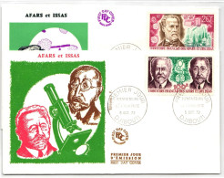 Afars Und Issa 72-73 Als Ersttagsbrief #NK331 - Djibouti (1977-...)