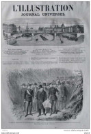 Voyage Du Président De La République à Rouen - M. Thiers - Page Original 1871 - Documentos Históricos