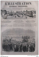 Enterrrement De M. Kuss, Maire De Strasbourg - Page Original De 1871 - Documentos Históricos