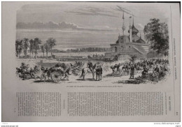 Le Camp De Villeneuve-l'Étang -  Page Original 1871 - Documents Historiques