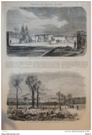 Défense De Paris - Avenue De Boulogne - Aspect Actuel De La Porte De L'avenue Ulrich - Page Original 1871 - Documents Historiques