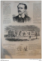 M. Robert Duparc, Tué Devant Metz - Page Original 1871 - Documents Historiques
