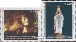 Malteserorden (SMOM) Kat-Nr.: 1028-1029 (kompl.Ausg.) Postfrisch 2008 Lourdes - Malta (Orde Van)