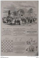 Service Funebre Célébré à La Mémoire Du Duc D'Orléans à La Chapelle De Sablonville -  Page Original 1871 - Documents Historiques