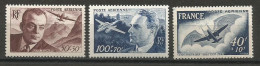 FRANCE ANNEE 1947/1948 PA N°21 à 23  NEUFS** MNH TB COTE 11,00 €  - 1927-1959 Nuovi