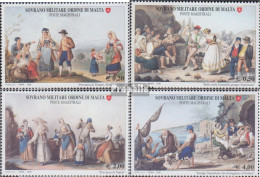 Malteserorden (SMOM) Kat-Nr.: 973-976 (kompl.Ausg.) Postfrisch 2006 Bräuche Und Traditionen - Sovrano Militare Ordine Di Malta