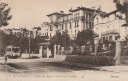 06110 - Le Cannet, L'Hôtel Des Anges Et Le Boulevard Carnot - Tramway - Le Cannet