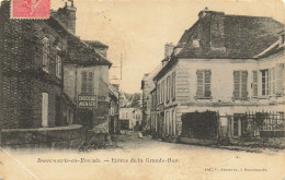 77 DONNEMARIE EN MONTOIS ENTREE DE LA GRANDE RUE - Donnemarie Dontilly