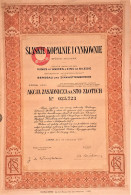 S.A. Slaskie Kopalnie I Cynkownie - Mines Et Usines à Zinc Silésie (1937) Lipiny - Miniere