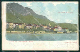 Lecco Lierna Saluto Da Lago Di Como Cartolina RB8734 - Lecco