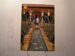 Granada - Generalife - Patio De Los Surtidores - Granada