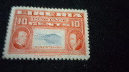 LİBERYA--1945-55   10C      DAMGAsız - Liberia