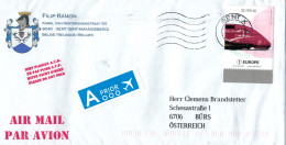 [C3] Filip Ramon Gent 2024 - Thalys Schnellzug - Brieven En Documenten