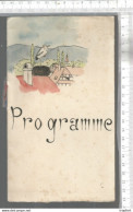 PG / Vintage // PROGRAMME SOIREE DE GALA AU PROFIT DE LA CROIX ROUGE 1929  COCARDE MIMI PINSON // ALSACE CIGOGNE - Programma's