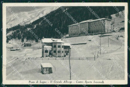 Brescia Ponte Di Legno Il Grande Albergo Centro Sport Invernali Cartolina RT0113 - Brescia