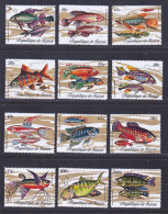 GUINEE N°  428 à 439 ** MNH Neufs Sans Charnière, TB (D7789) Poissons - 1971 - Guinea (1958-...)