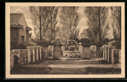 AK Halle /Saale, Gertraudenfriedhof, Brunnen Am Musterfriedhof  - Sonstige & Ohne Zuordnung