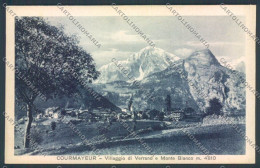 Aosta Courmayeur Verrand Cartolina ZQ4621 - Aosta