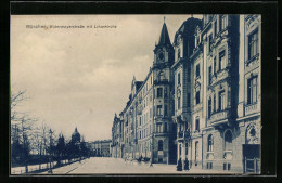 AK München, Widenmayerstrasse Mit Lukaskirche  - Muenchen