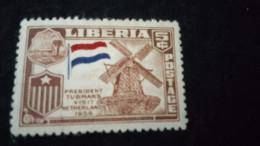 LİBERYA--1945-55   5C      DAMGAsız - Liberia