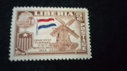 LİBERYA--1945-55   5C      DAMGAsız - Liberia