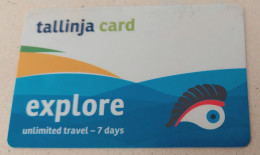 Malta  Unlimited Travel - 7 Days Bus Ticket  2024 Plastic Card - Europe