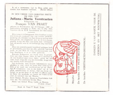 DP Juliana Maria Verstraeten ° Kruishoutem 1909 † Zulte 1945 † François Van Praet // Michiels Deconinck - Images Religieuses