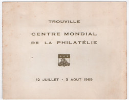 TROUVILLE/Centre Mondial De La Philatélie/12 Juillet-3 Août 1969/ Œuvres De La Marine-de L'Air/1969             TIMB177 - Millésime