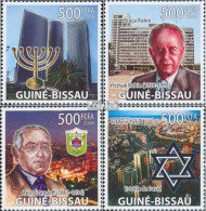 Guinea-Bissau 3904-3907 (kompl. Ausgabe) Postfrisch 2008 Hundert Jahre Stadt Tel Aviv - Guinea-Bissau