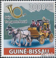 Guinea-Bissau 3883 (kompl. Ausgabe) Postfrisch 2008 Fahreuge Der Schweizer Post - Guinea-Bissau