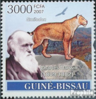 Guinea-Bissau 3652 (kompl. Ausgabe) Postfrisch 2007 Charles Darwin / Prähistorische Tie - Guinée-Bissau