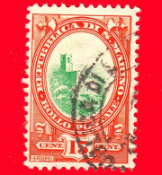 SAN MARINO - Usato - 1929 - Serie Ordinaria - Rocca Di San Marino - 15 - Usados