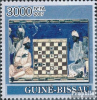 Guinea-Bissau 3642 (kompl. Ausgabe) Postfrisch 2007 Schach Auf Gemälden - Guinée-Bissau