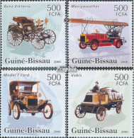 Guinea-Bissau 3350-3353 (kompl. Ausgabe) Postfrisch 2006 Alte Fahrzeuge - Guinea-Bissau