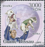 Guinea-Bissau 3345 (kompl. Ausgabe) Postfrisch 2006 Weltraumpioniere (Hunde Im Weltraum - Guinée-Bissau