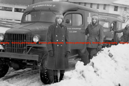 F015004 US Army Ambulance. Fort Ontario. 1941. WW2 - REPRODUCTION - Other & Unclassified