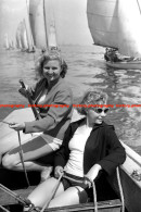 F014983 USSR Russia. Girls And Yachts. 1960s - REPRODUCTION - Other & Unclassified
