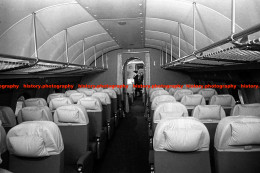 F014986 Tupolev Tu 114. Interior Of USSR Russian Aircraft. 1960s - REPRODUCTION - Other & Unclassified