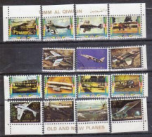 UMM AL QIWAIN LOT DE 15/16 " AVIONS " (1430)_Ti413 - Umm Al-Qaiwain