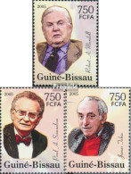 Guinea-Bissau 3186-3188 (kompl. Ausgabe) Postfrisch 2005 Nobelpreisträger - Wirtschaft - Guinée-Bissau