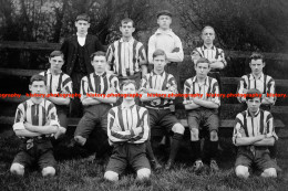 F015744 Amateur Football Team. Sportsman Juniors. 1920 - REPRODUCTION - Other & Unclassified